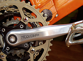 Middleburn RS7 Silver crankset