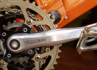 Middleburn rs7 isis cranks & chain rings